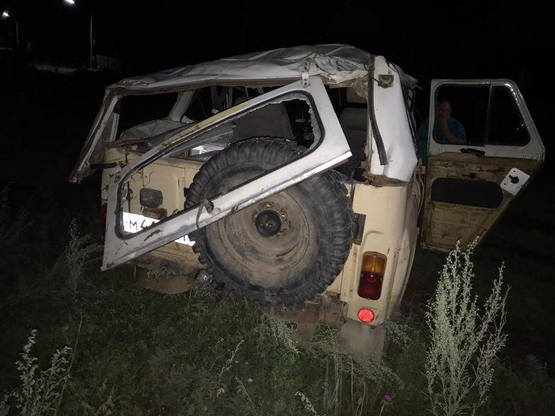 В Минусинске в ДТП пострадали пьяный 14-летний водитель и четверо его пассажиров