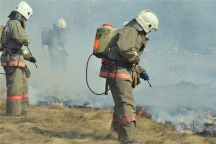 На Богучанской лесопилке потушили масштабный пожар. Фото: 24.mchs.gov.ru/