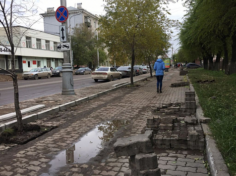 Чиновники задумали капремонт улицы Ленина в 2018 году. Фото: Леся Никитина 