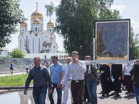 9 июня в Красноярске перекроют дороги из-за очередного крестного хода . Фото: kerpc.ru