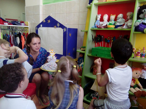 В детском саду на «Взлётке» лечат и воспитывают детей сказками. Фото: пресс-служба ГУ образования Красноярска