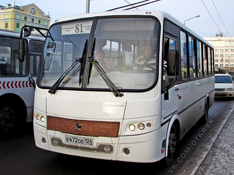 В Красноярске составили топ-5 самых «морозостойких» автобусов. Фото: vk.com/otkrsk