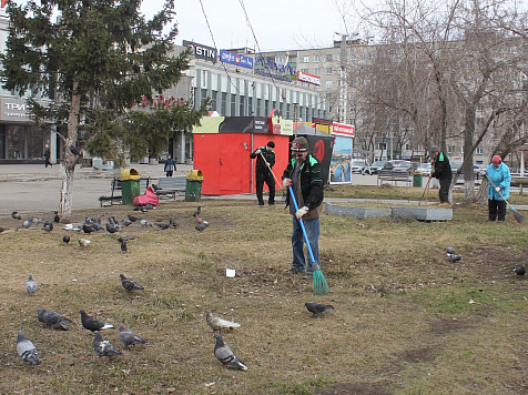 Десятки тысяч красноярцев убрали мусор на субботнике. Фото: instagram.com/andreyshloma/