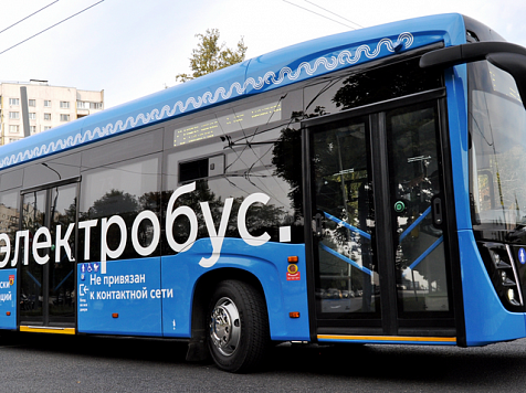 Установлена стоимость проезда в новых электробусах в Красноярске . Фото: mosgortrans.ru