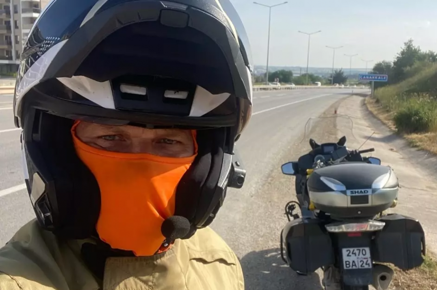 Красноярский байкер за месяц проехал пять стран и вернулся из Турции