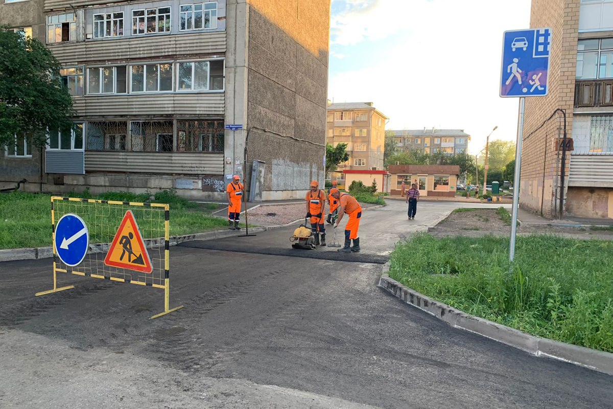 В 2023 году отремонтируют 15 проездов в Свердловском районе Красноярска 