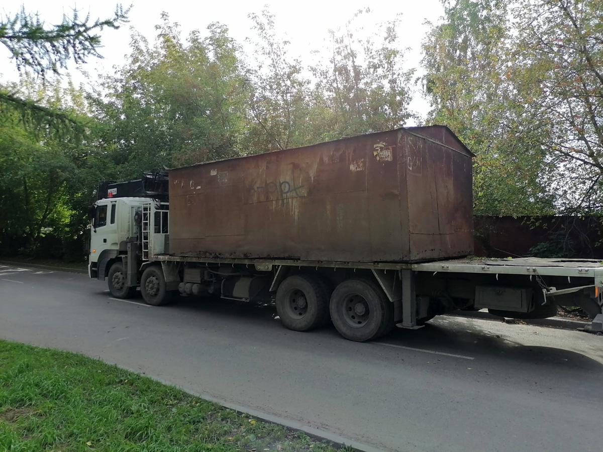 В Свердловском районе Красноярска снесли больше 200 незаконных гаражей и  павильонов — Новости Красноярска на 7 канале