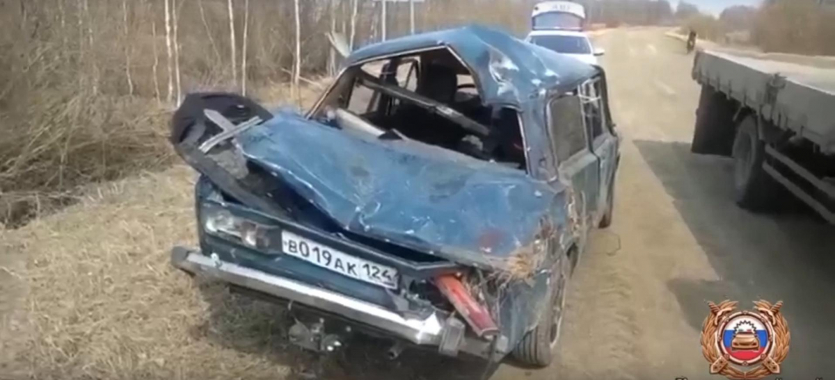 В Красноярском крае в ДТП погиб человек и еще трое пострадали