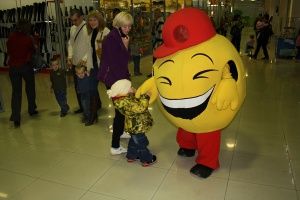 Здравствуй, здравствуй, Колобок (Смайлик уже привык к такому имени:)