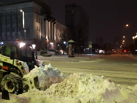 В Красноярске дорожники переходят на зимний режим содержания улиц. Фото: администрация Красноярска