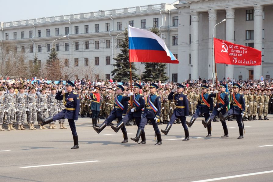 В Красноярске во время празднования Дня Победы запустят бесплатные шаттлы