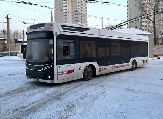 В Красноярске в 2023 году выйдут на линию 3 новых троллейбуса «Адмирал» за 87 млн рублей
