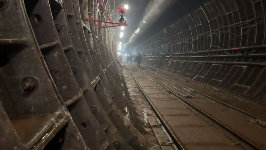 Строители красноярского метро закончили проходку второго тоннеля
