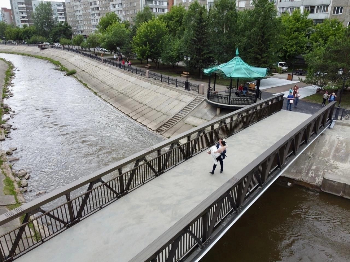 Мост через Качу в Красноярске официально переименовали в «Семейный»