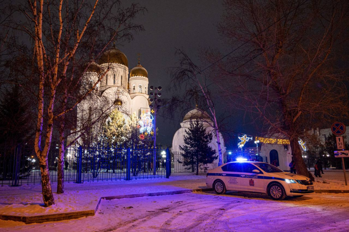 В Красноярском крае больше 10,5 тысяч человек пришли на рождественские службы 