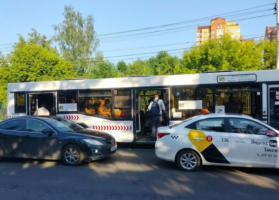 В Красноярске из-за частых ДТП  изменили маршрут для автобусов №85 и №99