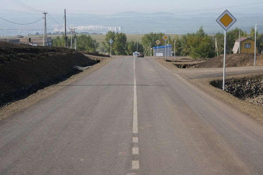 Глава Красноярска показал новые дороги в Солонцах