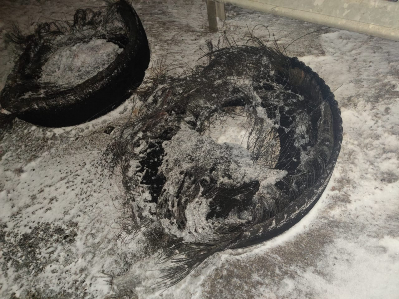 Водитель загоревшегося под Красноярском бензовоза был трезв