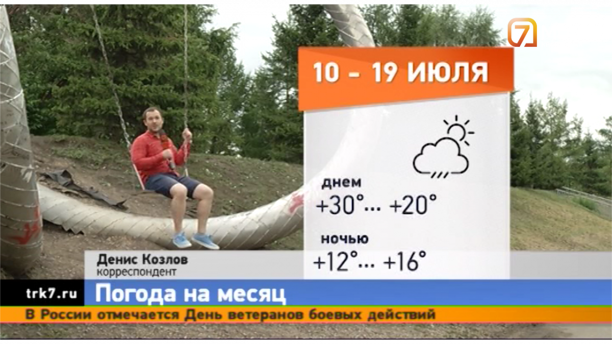 В Красноярске озвучили подробный прогноз погоды на июль