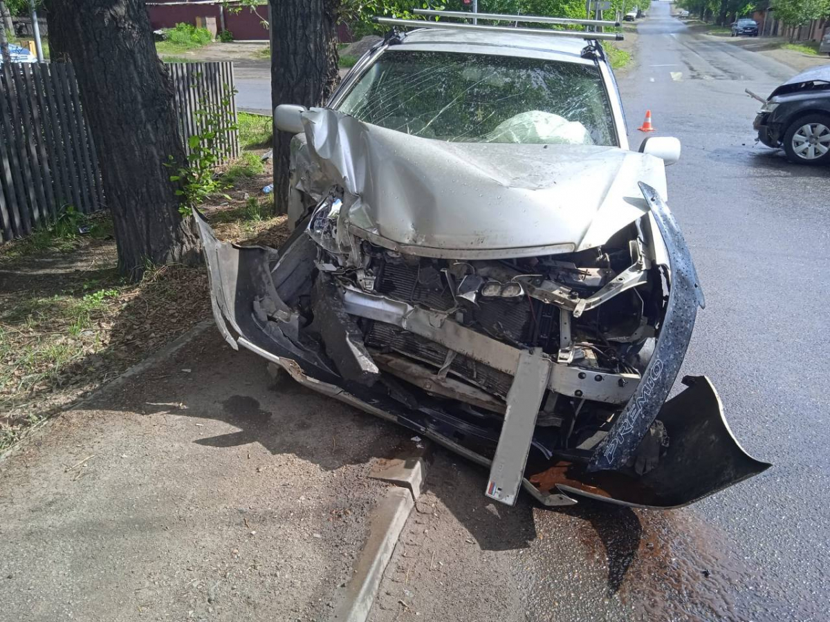 В красноярской Покровке в ДТП пострадали пять человек — Новости Красноярска  на 7 канале