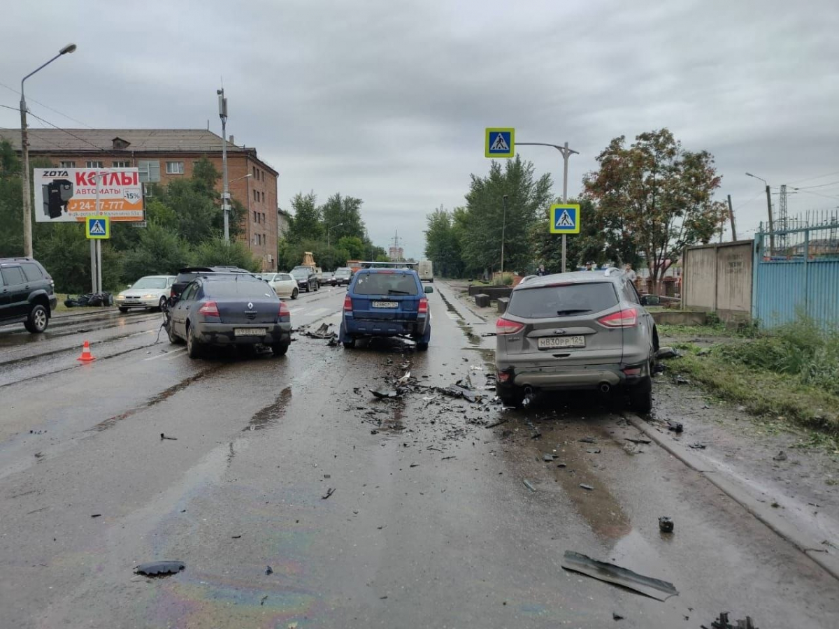 В ДТП на правом берегу Красноярска погиб пассажир — Новости Красноярска на  7 канале