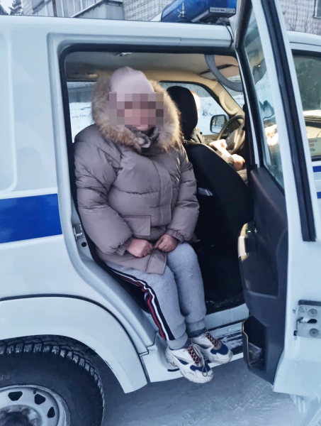 Полицейские за 20 минут нашли заблудившуюся женщину в Красноярском крае