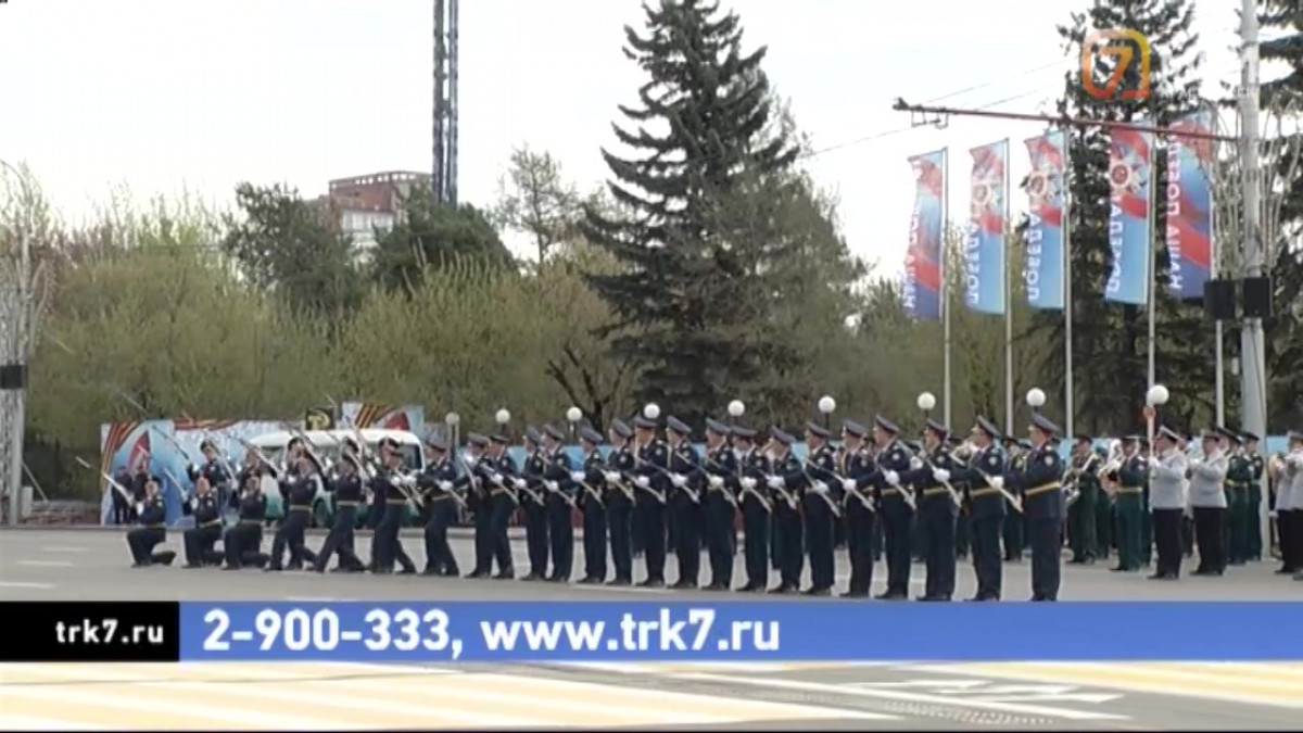 Шествие в честь Дня Победы в Красноярске: самые яркие кадры и эмоции