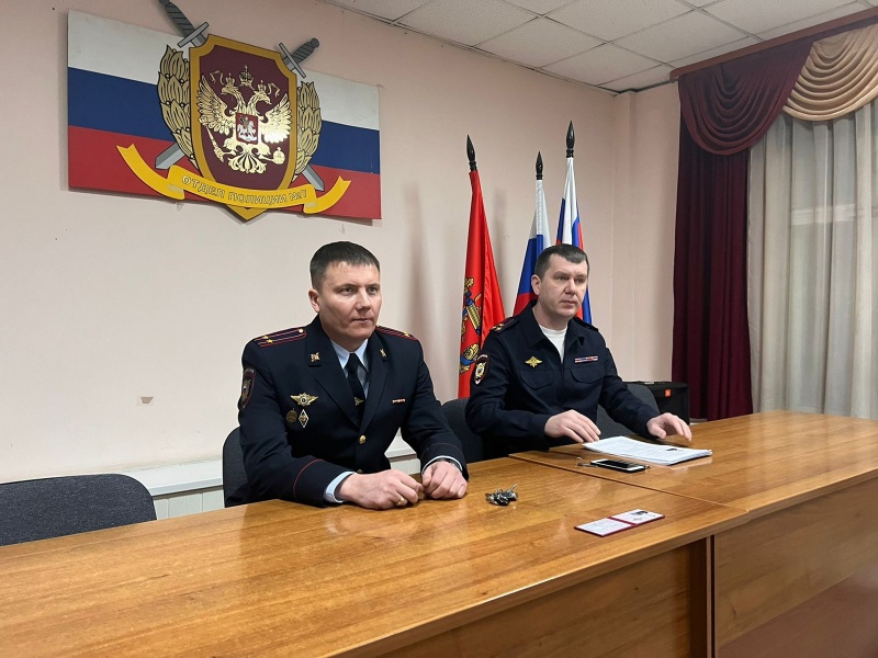 В Железнодорожном районе Красноярска назначили нового начальника полиции