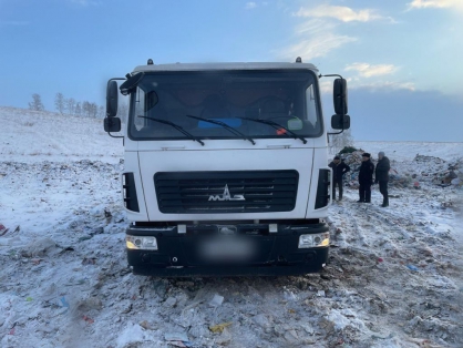 В Красноярском крае рабочий насмерть придавил мусоровозом своего коллегу. Фото: СК