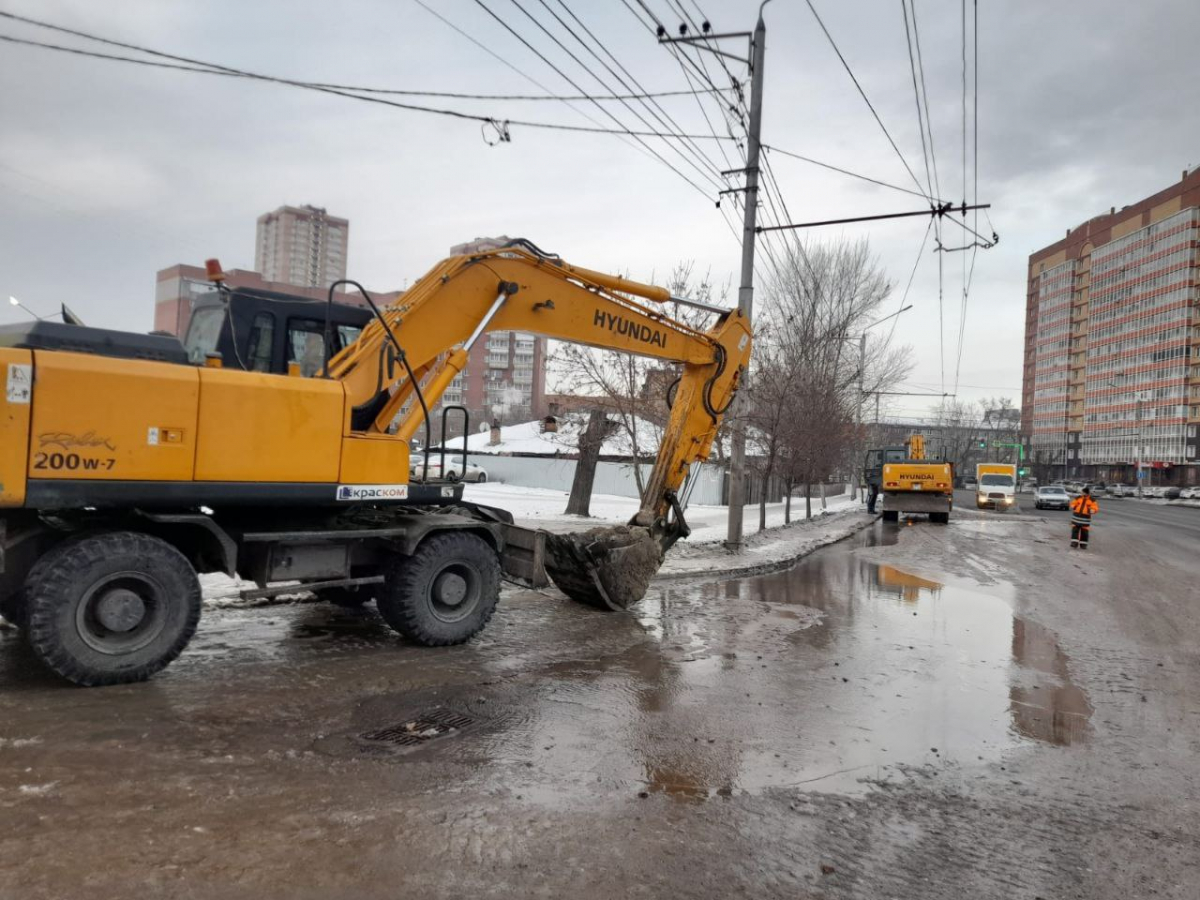 Из-за аварии 2 января на улице Калинина в Красноярске не будет холодной  воды — Новости Красноярска на 7 канале