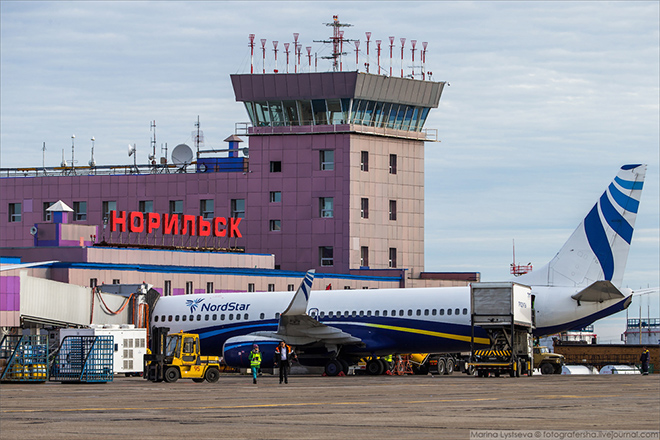 28 января аэропорту Норильска присвоили статус международного