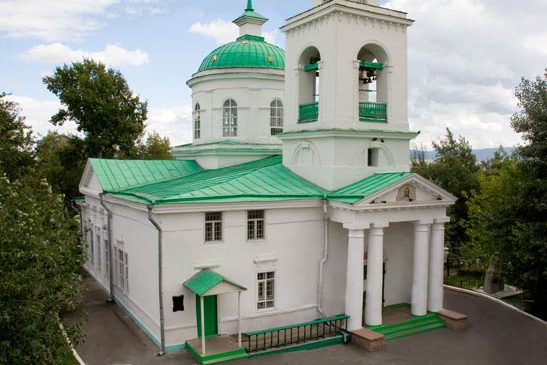 В Красноярске отправили на реставрацию Свято-Троицкий собор