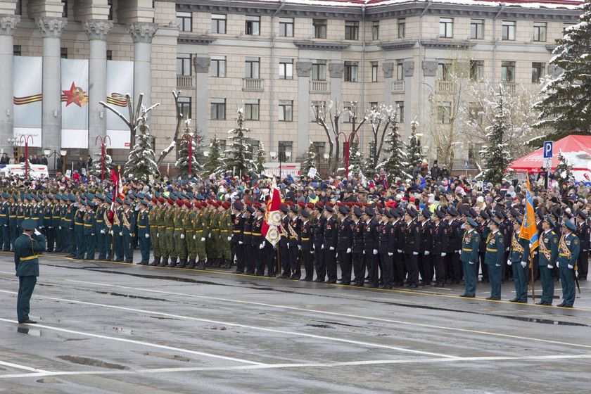 Парад в красноярске сегодня