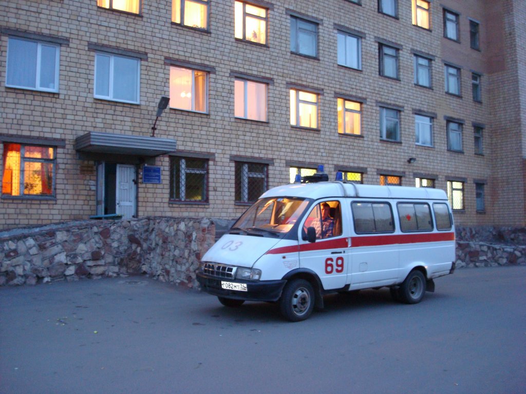 В Красноярске загорелся терапевтический корпус 20-ой больницы 