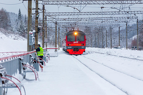 С 31 декабря по 8 января красноярские электрички поедут по новогоднему расписанию