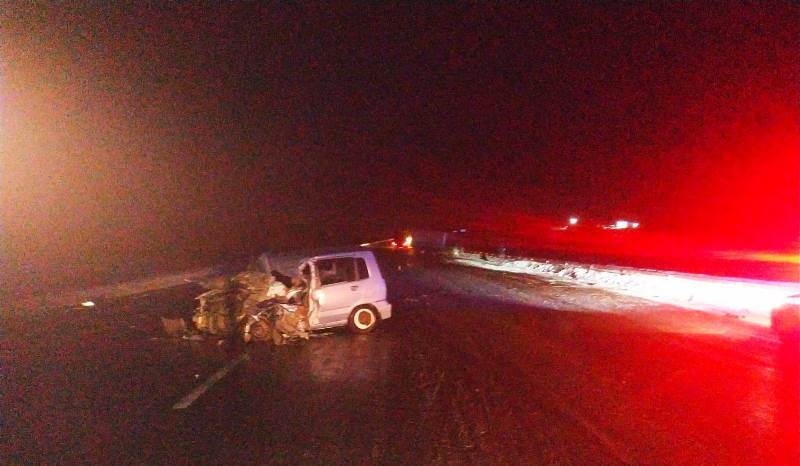 18-летний пассажир иномарки погиб из-за пьяного водителя на трассе в Красноярском крае