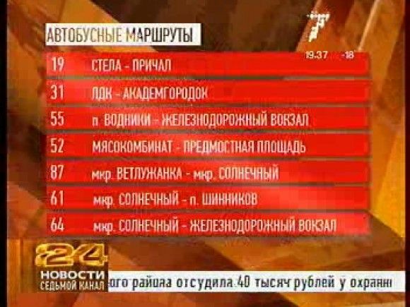 Работа транспорта в новогоднюю ночь — Новости 7 канала,Красноярск