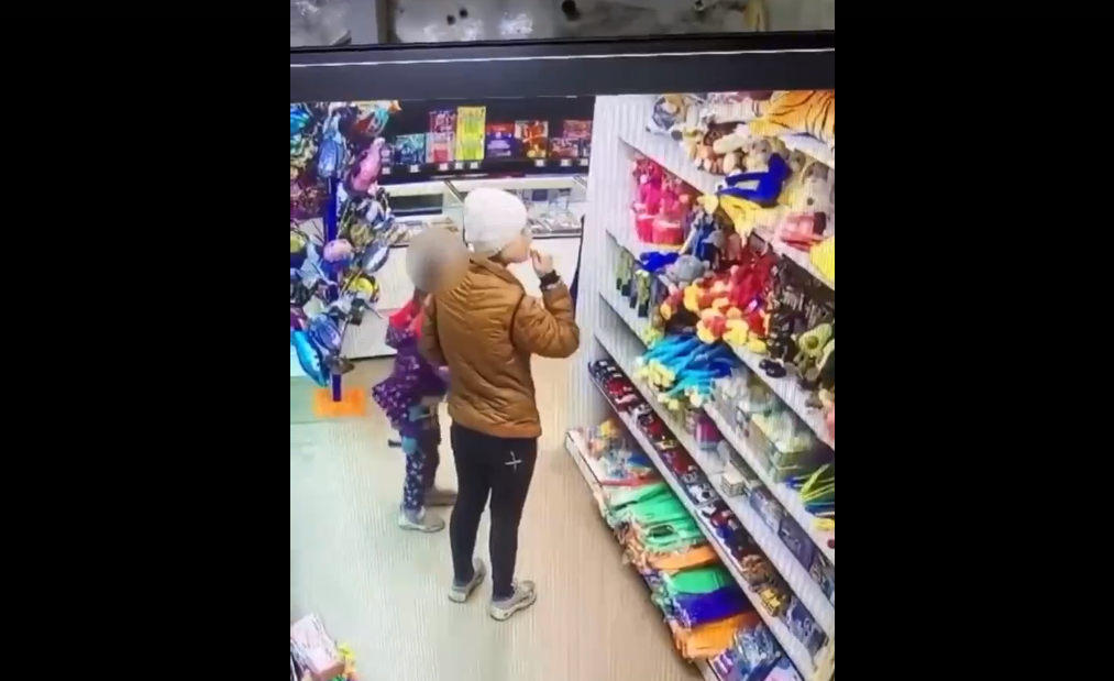 В Норильске девочка украла игрушку в магазине, пока её мать отвлекала продавцов