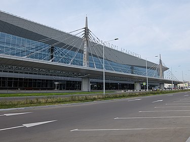 В аэропорту Красноярска прошла эвакуация . Фото: Wikipedia