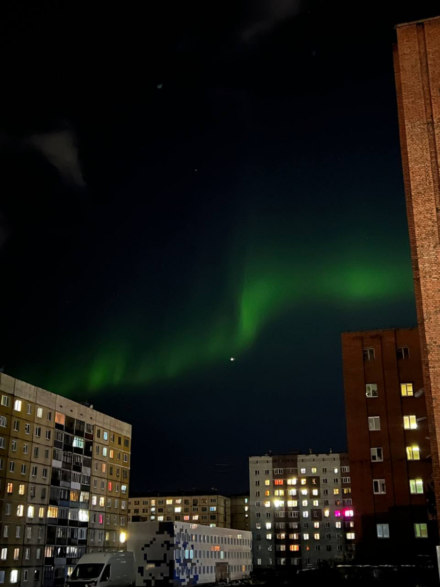 Северное сияние. Фото - Сергей Докукин.jpg