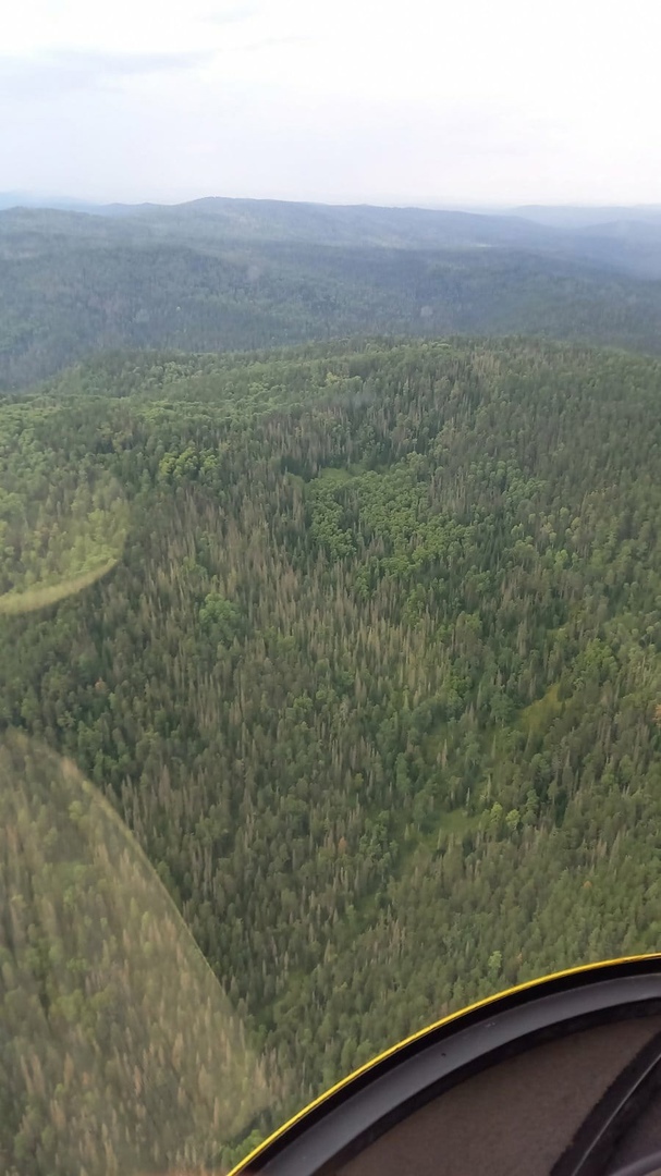 Лесопожарный центр показал национальный парк Столбы с высоты птичьего полёта.jpg