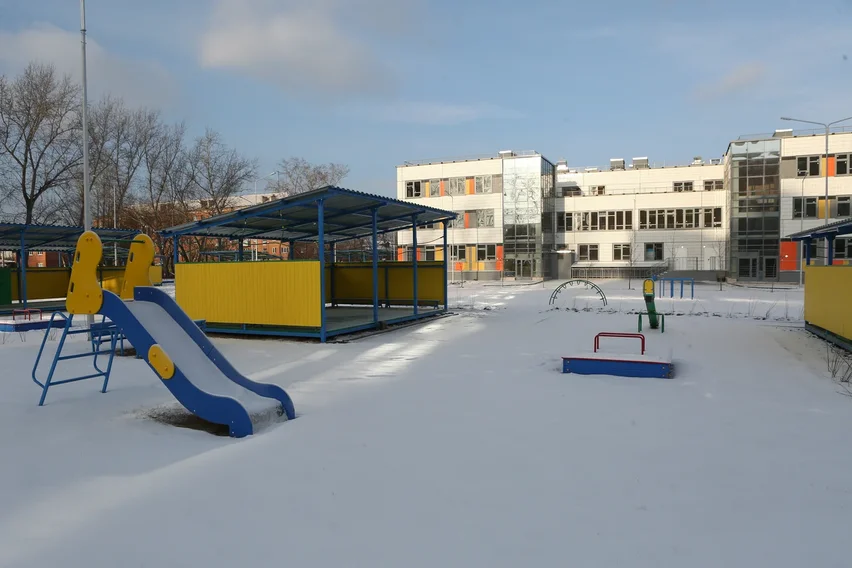 Двор детского сада на Волгоградской