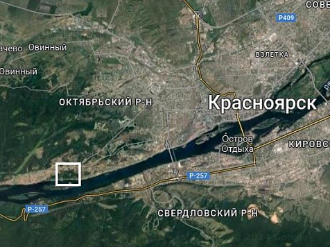 «РусГидро» заказала проект домов в элитном районе Красноярска за 22,3 млн . Изображение: google.ru/maps