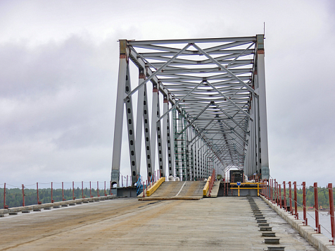 Долгожданный седьмой мост через Енисей запустят осенью 2023 года. Фото: Александр Черных