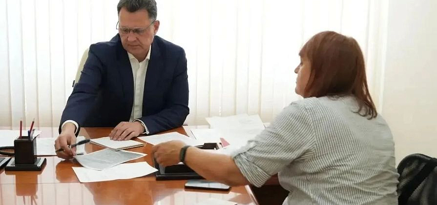 Мэр Красноярска Сергей Верещагин провел личный прием граждан 