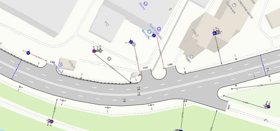 На улице Дубровинского в Красноярске введут ограничения на левые повороты