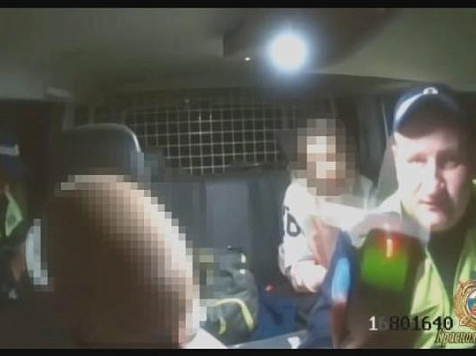 В селе под Красноярском поймали пьяного 15-летнего мотоциклиста. Фото: ГАИ по краю