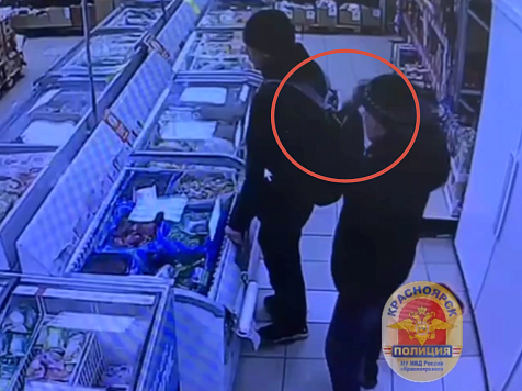 Двух друзей поймали на краже коньяка в Красноярске. Фото/видео: МВД 24