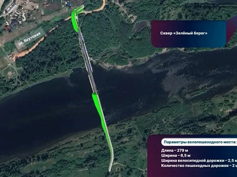 Госэкспертиза одобрила проект велопешеходного моста на красноярском Татышеве. Фото: Сергей Верещагин