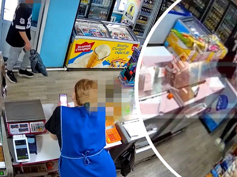 В Ачинске новосибирец жёстко избил монтировкой продавщицу ларька. Фото/видео: «ЧП 124» / «МВД 24»